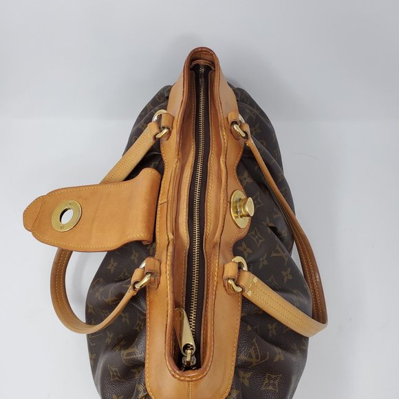 100% Auth Louis Vuitton Boetie MM Monogram ToteBag - Picture 5 of 15